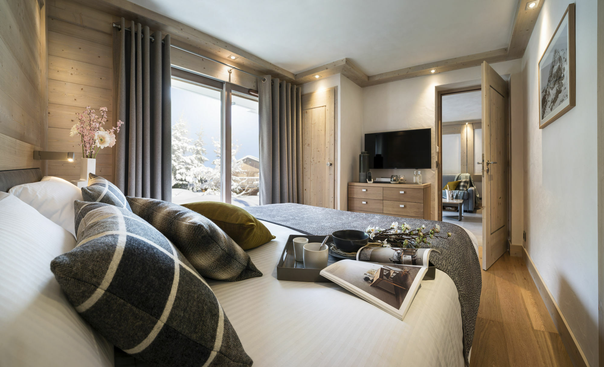 Mgm Hotels & Residences - Residence Le Roc Des Tours Le Grand-Bornand Eksteriør billede